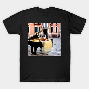 A Pasta Making Piano in Venice Italy T-Shirt